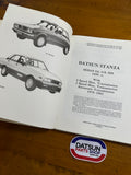 Datsun Stanza 1600 GREGORY’S SERVICE MANUAL L16