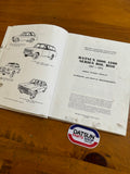 Datsun 1200 Service Manual Gregory’s Used