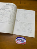 Datsun 620 Service Manual Sup. 1500 Used