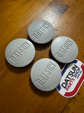 Datsun TRX 910 Bluebird Centre Caps x4 Used Datsun