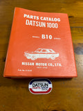 Datsun 1000 1968 Parts Catalog B10 Vb10 Used.