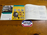 Datsun 1200 Ute Owners Manual Used Nissan B120.