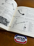 Datsun 1600 Service Manual 510 Used Genuine Nissan