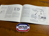 Datsun 1200 Ute Owners Manual Used Nissan B120