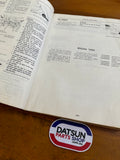 Nissan Datsun Skyline C210 Service Manual Used