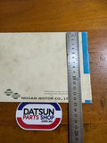 Datsun 1600 Owners Manual 510 Used Genuine Nissan.