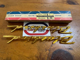Datsun Bluebird Side Badge Emblem 410 411 NOS Genuine