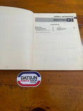 Datsun 910 Bluebird Service Manual Aust. Sup. Used Genuine Book