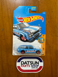 HotWheels Datsun Bluebird Wagon Blue 1600 510