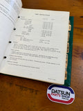 Datsun 520 Parts Catalog Folder Used