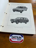 Datsun 1600 Service Manual 510 Used Genuine Nissan