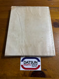 Datsun 1600 Service Manual 510 L16