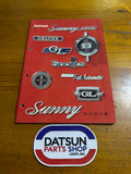 Datsun Sunny Owners Manual 1200 B110 JDM Used