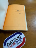 Datsun Sunny 120Y Parts Catalog B210 Used