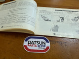 Datsun 1000 Owners Manual B10 Used.