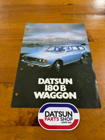 Datsun 180B Wagon Sales Flyer Used 610