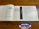 Datsun 910 Bluebird Owners Manual Used Genuine