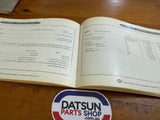 Datsun 1000 Owners Manual B10 Used.