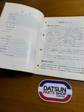 Datsun Sunny Owners Manual 1200 B110 JDM Used