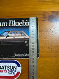 Datsun 910 Bluebird Owners Manual Used Genuine