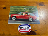 Datsun 411 Bluebird Wagon Sales Brochure