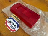 Datsun 1200 Coupe Tail Light Lens RH Nos Genuine Kb110