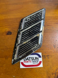 Datsun Stanza 1/4 Panel Vent Cover LH Used A10.
