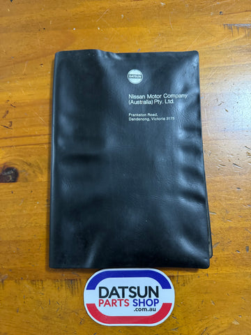 Datsun Owners Manual Folder Used Nissan