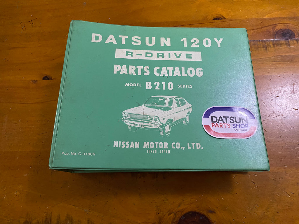 Datsun 120Y Parts Catalog Folder B210 Used Datsun Parts Shop