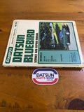 Datsun 910 Bluebird Service Manual Used Gregory’s Book