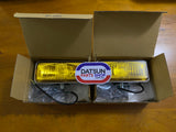 Koito Fog Lamp Rectangle Pair New Old Stock Made In Japan.