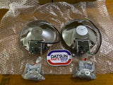 Koito Fog Lamp Round Pair New Old Stock Made In Japan..
