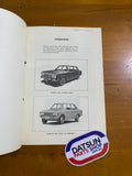 SERVICE BULLETIN VOL. 115 INTRODUCTION OF NEW DATSUN 510 SERIES (1970 MODEL) Used