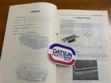 SERVICE BULLETIN VOL. 115 INTRODUCTION OF NEW DATSUN 510 SERIES (1970 MODEL) Used