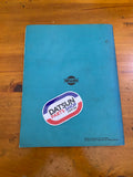 Datsun 260Z S30 Service Manual Air Conditioner Used Nissan