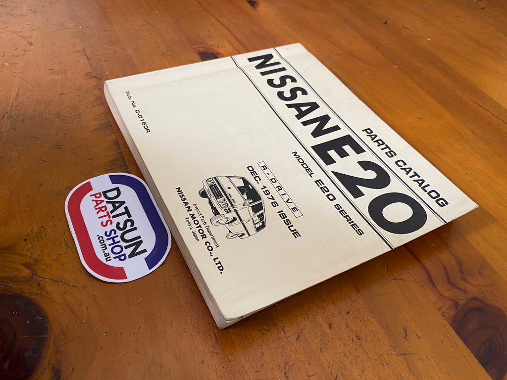 Datsun E20 Parts Catalog Genuine Nissan Used Datsun Parts Shop