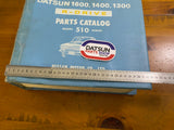Datsun 1600 Parts Catalog Folder 510 Used Genuine Nissan.