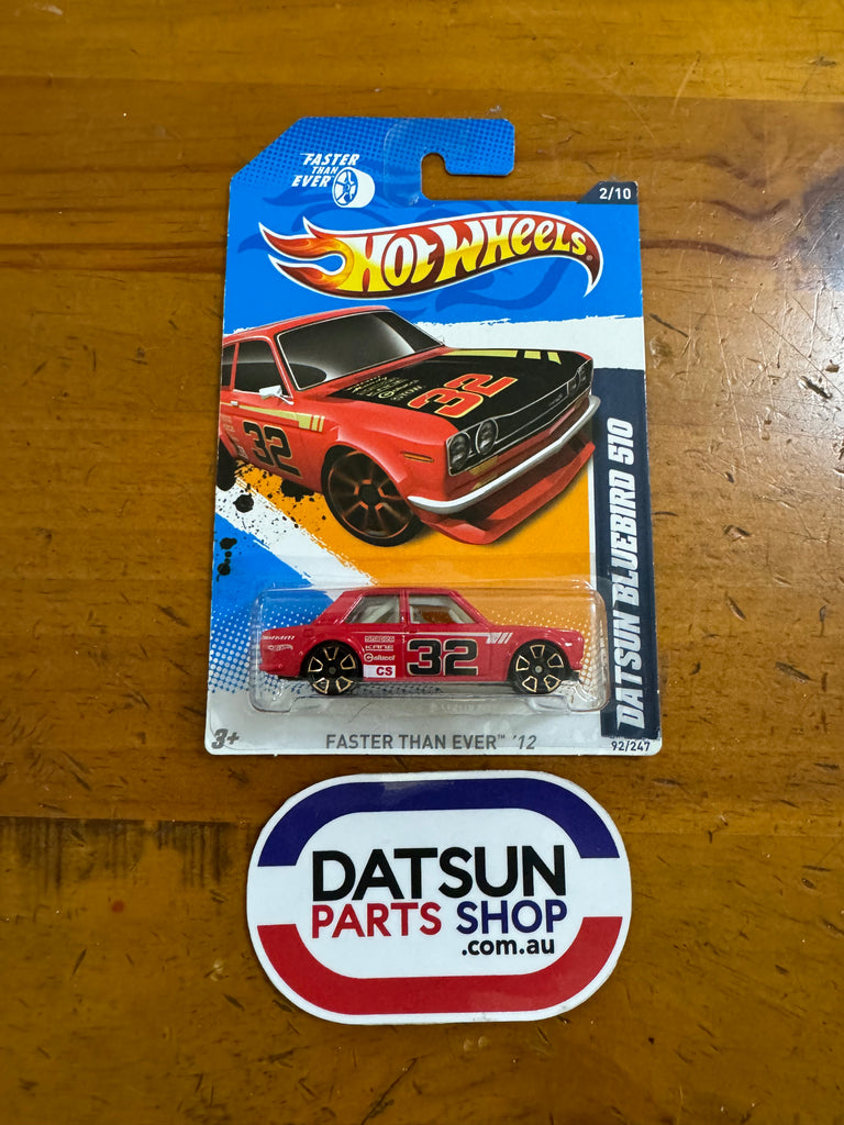 Red Hot Wheels Datsun Bluebird 1600 510 – Datsun Parts Shop