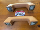 Datsun B310 Sunny Tan Arm Rest Pair Used