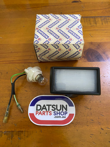 Datsun 910 Bluebird Number Plate Lamp NOS