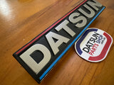 Datsun Grill Badge Suit Patrol 160 Nos Genuine Nissan