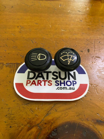 Datsun 1200 Head Light & Wiper Switch Knob Used Genuine