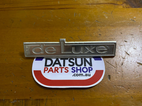 Datsun 1000 Deluxe Badge Used