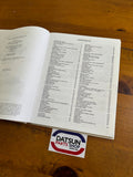 Nissan R31 Pintara Gregory’s Service & Repair Manual Used