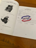 Nissan A10 & A12 Engine Service Manual Used Book Datsun
