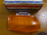 Datsun 180B Corner Lamp Cover Lens RH NOS