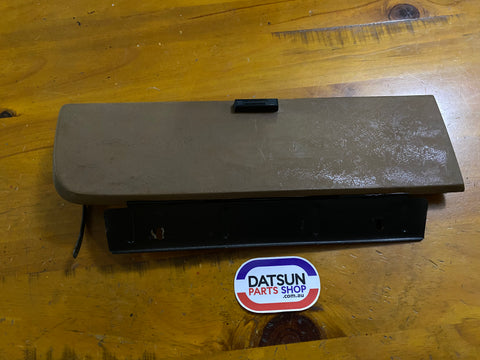 Datsun Nissan Glove Box Door Brown Used Genuine