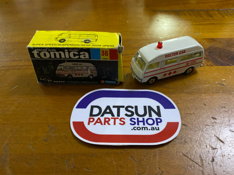 Tomica Nissan Datsun E20 Caravan Used