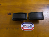 Datsun Nissan 1200 Black Rear Door Ash Tray Pair Used