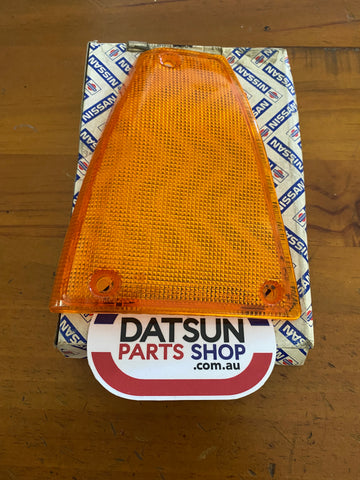 Datsun B310 Sunny LH Corner Light Lens Late Model Genuine Nissan